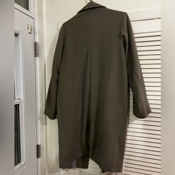 Grey duster coat - Picture 3 of 3
